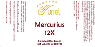 Mercurius 12X Liquid - Mercurius 12X Liquid